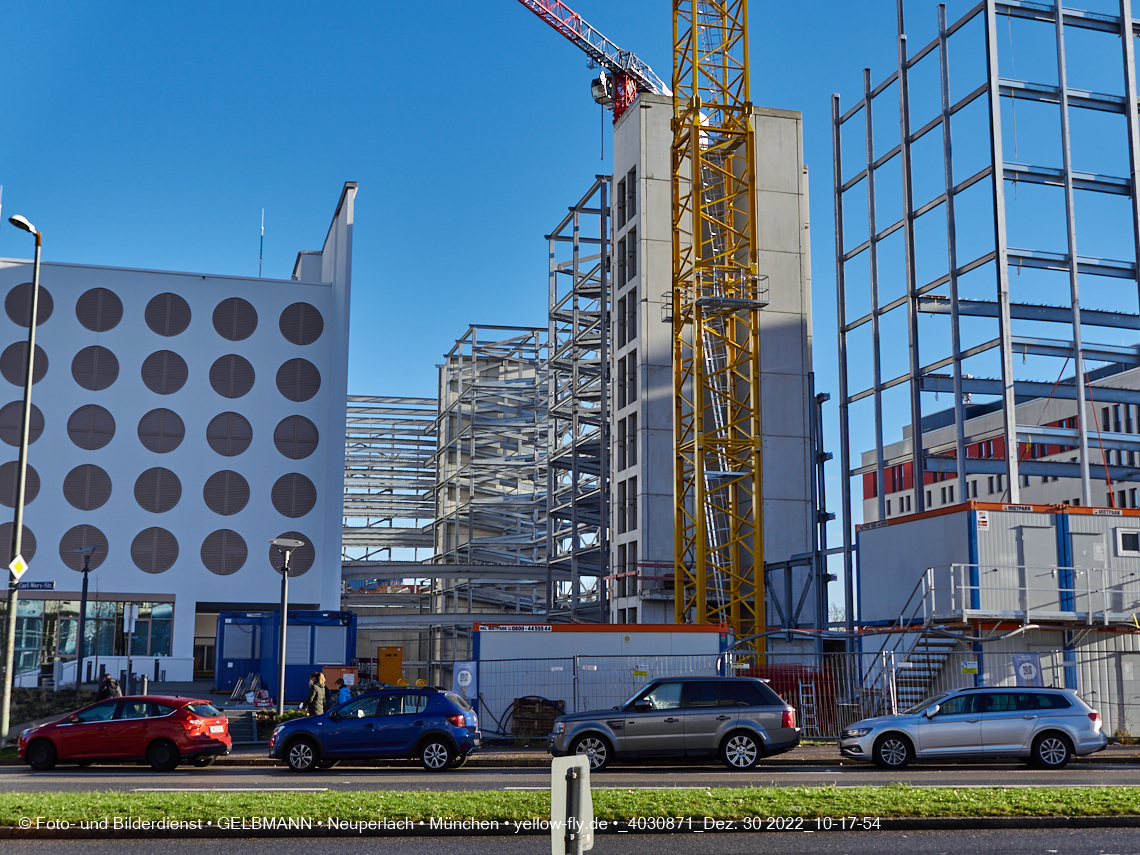 30.12.2022 - Baustelle R.EVO in Neuperlach-Süd